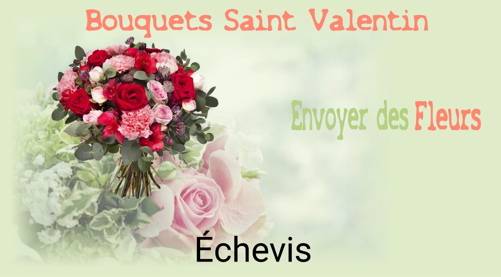 Roses de Saint-Valentin livrées à Échevis